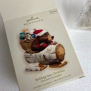 Hallmark Nick and Christopher Ornaments Entire Series 4 Fourth In The Series